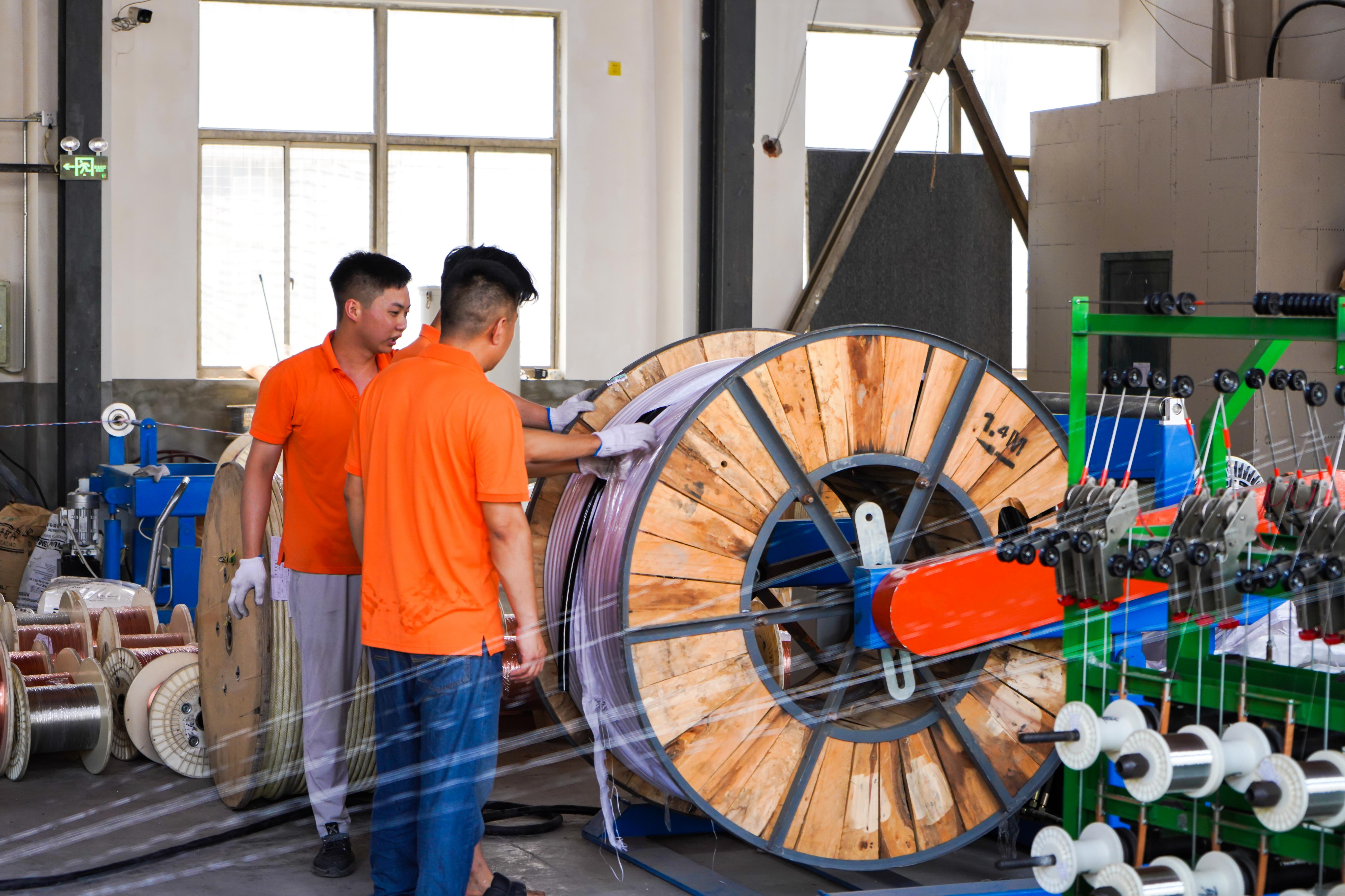 Underwater Cable, Robot Cable and Crane Cable have Become the Three Major Exporting Fields of Derul