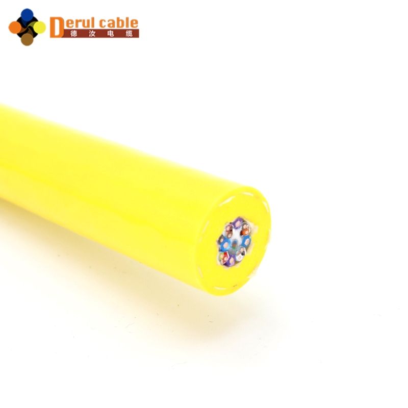 Derul Double Sheath Kevlar Reinforced Underwater Cable for ROV