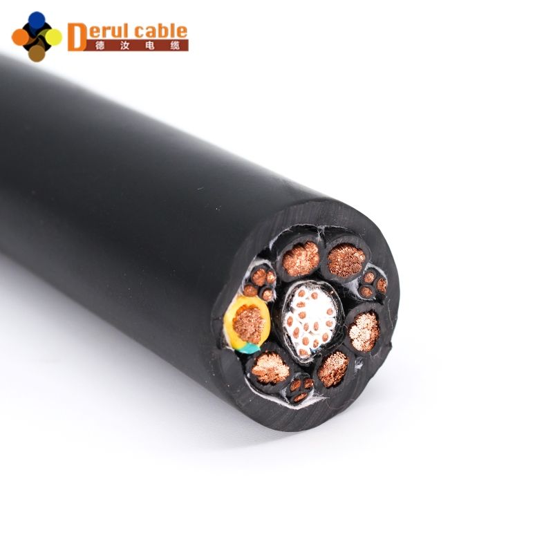 Derul Multi-Core Robot Cable with Fabric Wrapping