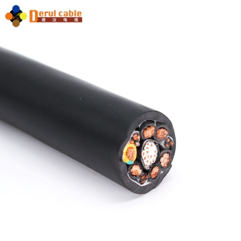 Derul Multi-Core Robot Cable with Fabric Wrapping